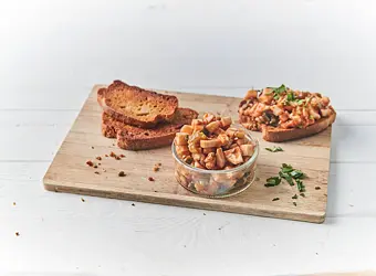 Zeleninový tatarák s KetoMix chlebem