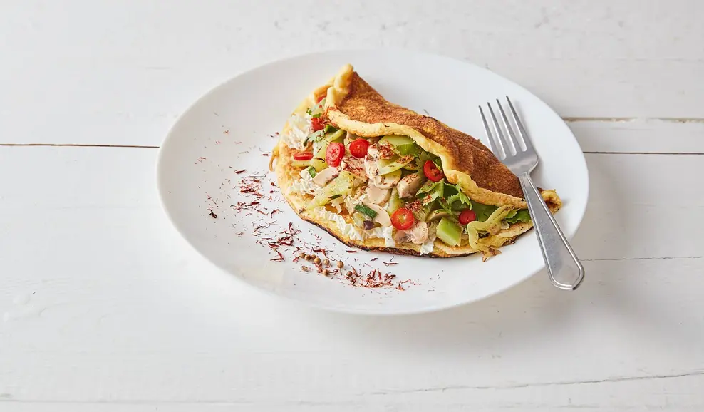 Omelette nach chinesischer Art