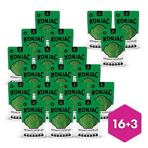 USUI Konjac tészta spenóttal 16+3 ingyenes