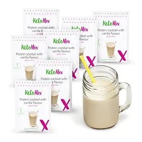 Proteínový koktail s vanilkovou príchuťou (7 porcií)