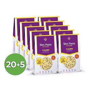 Balíček Slim Pasta fettuccine bez nálevu 20+5 zdarma