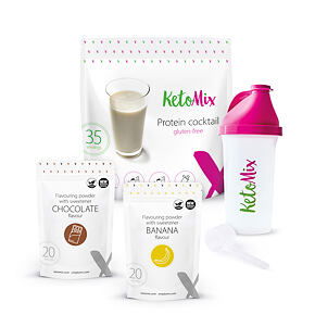 Banán csokoládéban fehérjeital – 35 adag