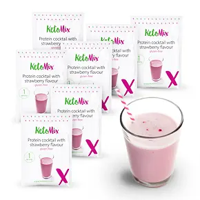 Proteinový koktejl s jahodovou příchutí (7 porcí)