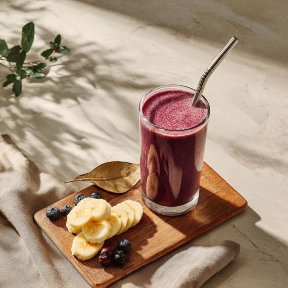 Protein-Drink Banane mit Waldfrüchten – 35 Portionen