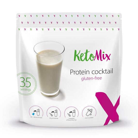 Proteínový kokteil KetoMix 1050 g (35 porcií)