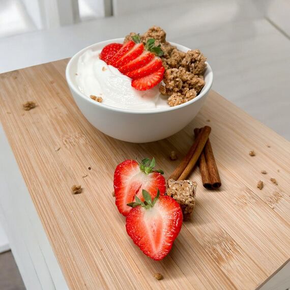 Proteinová granola se skořicí (4 porce)