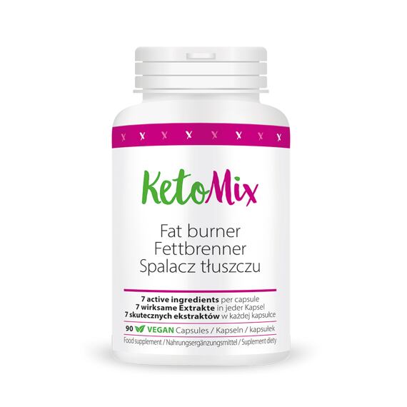 KetoMix Spalovač tuků – 90 VEGAN kapslí
