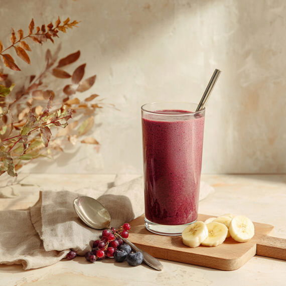 Proteínový nápoj Banán s lesným ovocím – 35 porcií