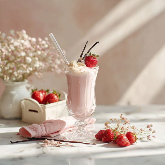 Proteingetränk Erdbeer-Milkshake – 35 Portionen