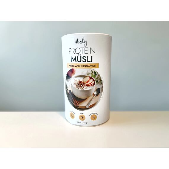 Proteinové müsli – jablko-skořice