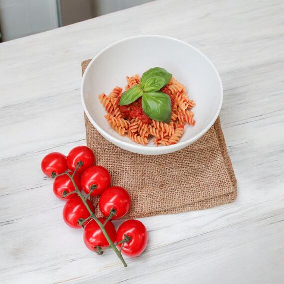 Protein-Fusilli mit Tomatensauce im Vorteilspack, 4 Portionen