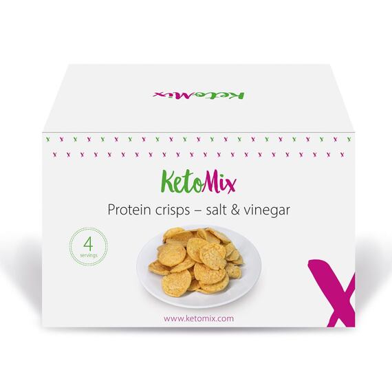 Proteinové chipsy – sůl a ocet (4 porce)