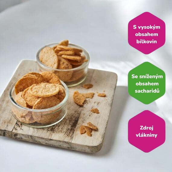 Proteinové chipsy - sweet chilli