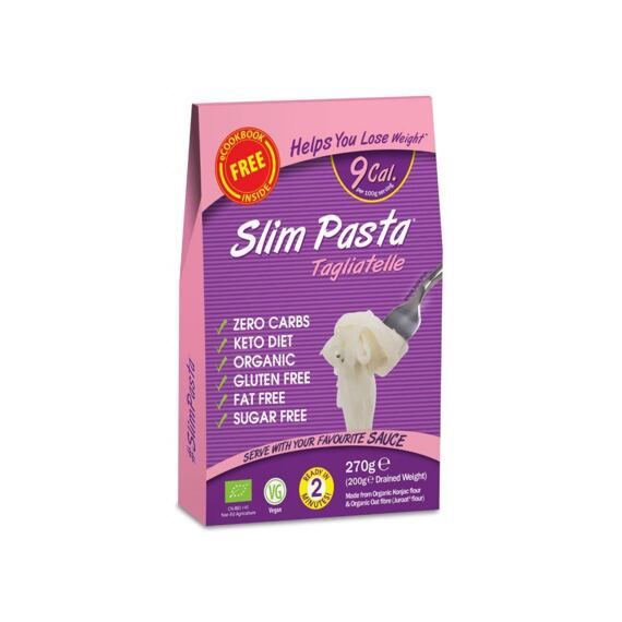Konjakové tagliatelle BIO v nálevu 270 g (9 kcal, 0 g sacharidů)