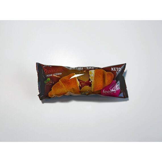 Proteínový croissant s čokoládovou náplňou 