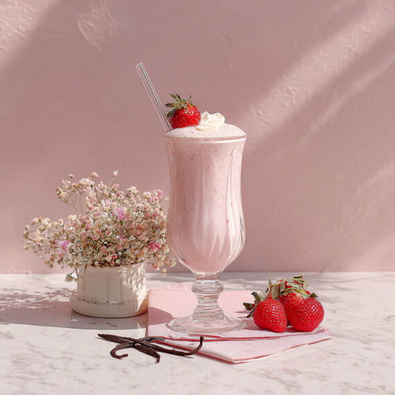 Proteinový nápoj Jahodový milkshake – 35 porcí