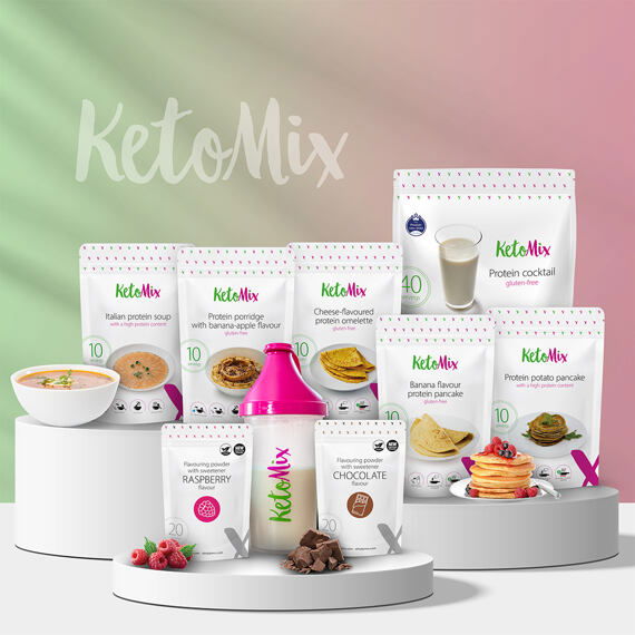 Keto dieta na 4 týdny - ZVÝHODNĚNÝ balíček
