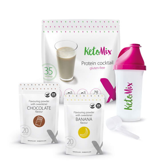 Proteinshake Banane in Schokolade – 35 Portionen