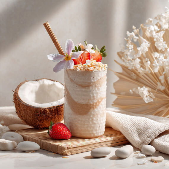 Proteinový nápoj Jahody v kokosu – 35 porcí