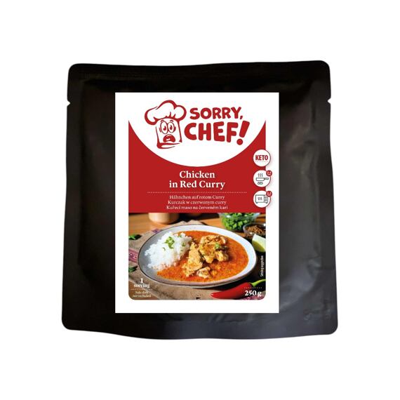 Sorry, chef! Červené kari 250g - hotové sterilované jídlo