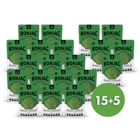 USUI Konjak-Spinatnudeln, kohlenhydratfrei 15+5 gratis