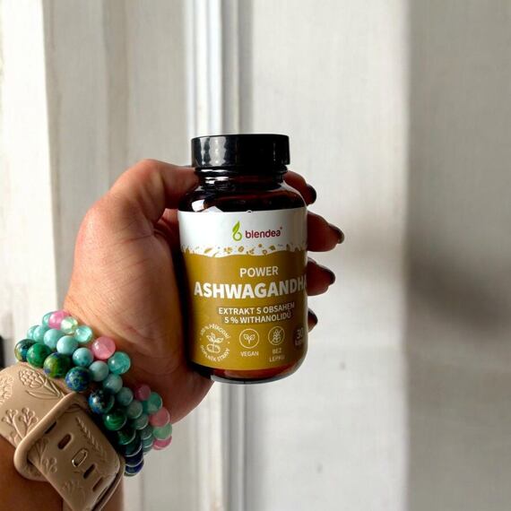 Power Ashwagandha (30 kapslí) - Blendea