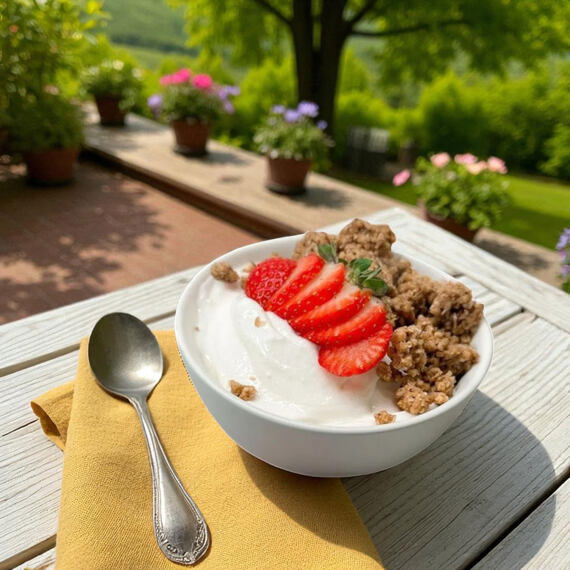 Proteinová granola se skořicí (4 porce)