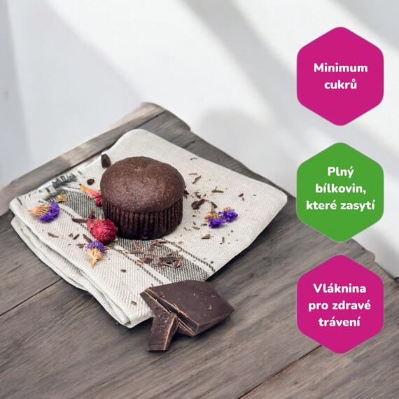 Proteinový kakaový muffin (1 porce)