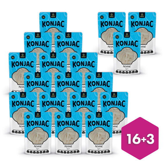 USUI Konjakové penne 16+3 zadarmo