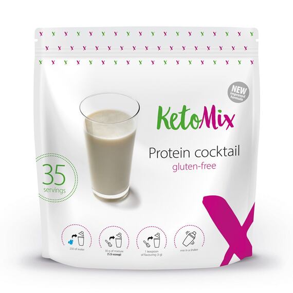 Új generációs KetoMix protein koktél 1050 g (35 adag)