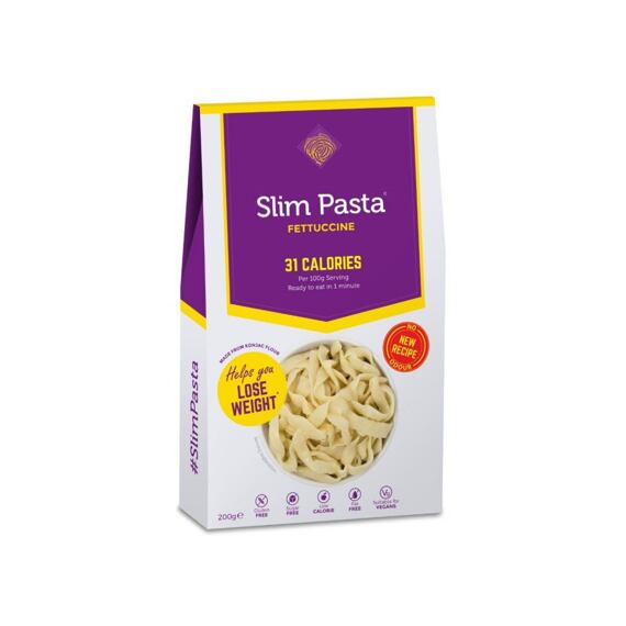 Konjakové fettuccine bez nálevu 200 g (31 kcal, 7 g sacharidů)